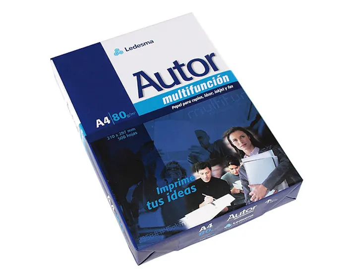 Resma de papel Autor